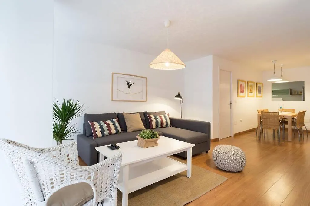 Tgh/ Malaga Centro Con Parking Daire